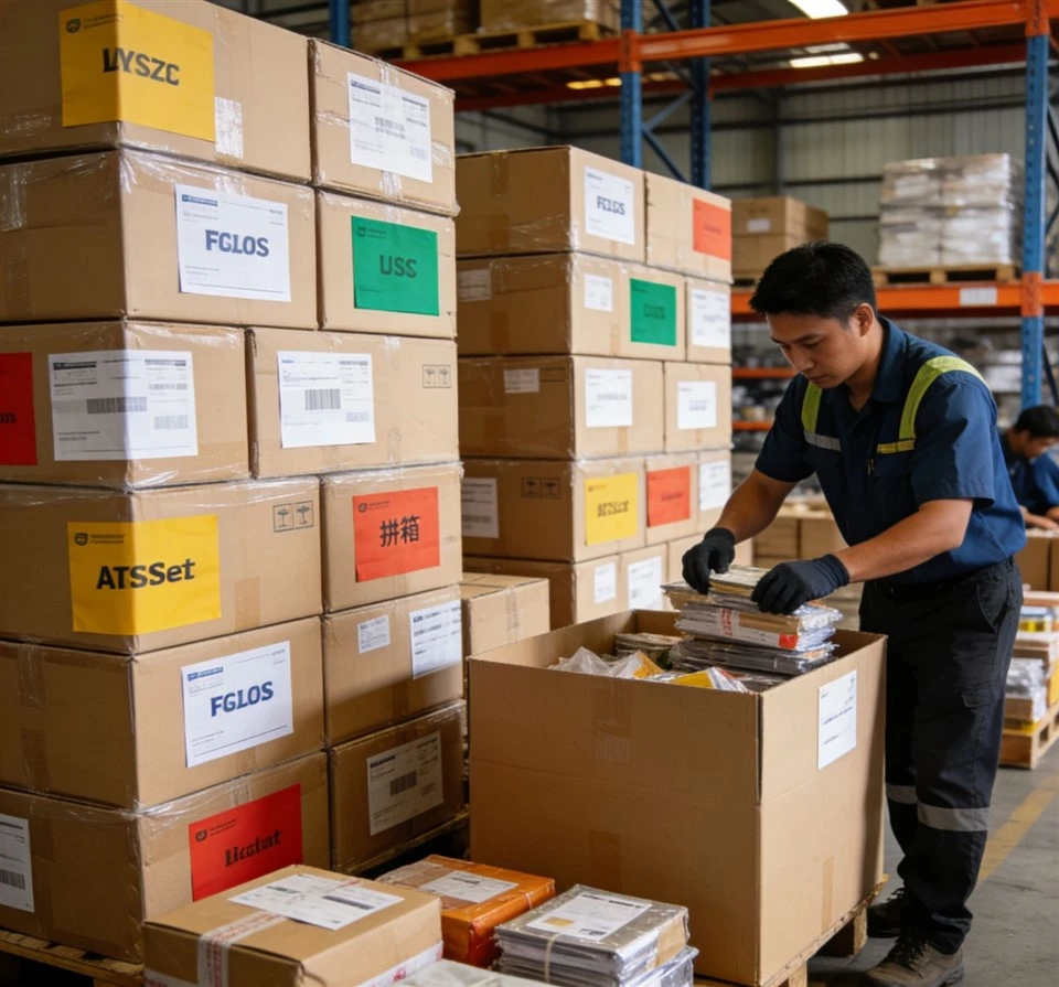 Kína-Kanada LCL Shipping